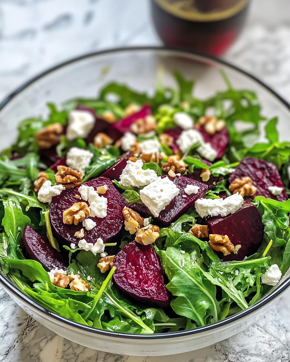 Balsamic Roasted Beet Salad