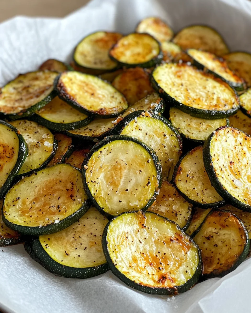 Crispy Zucchini Chips