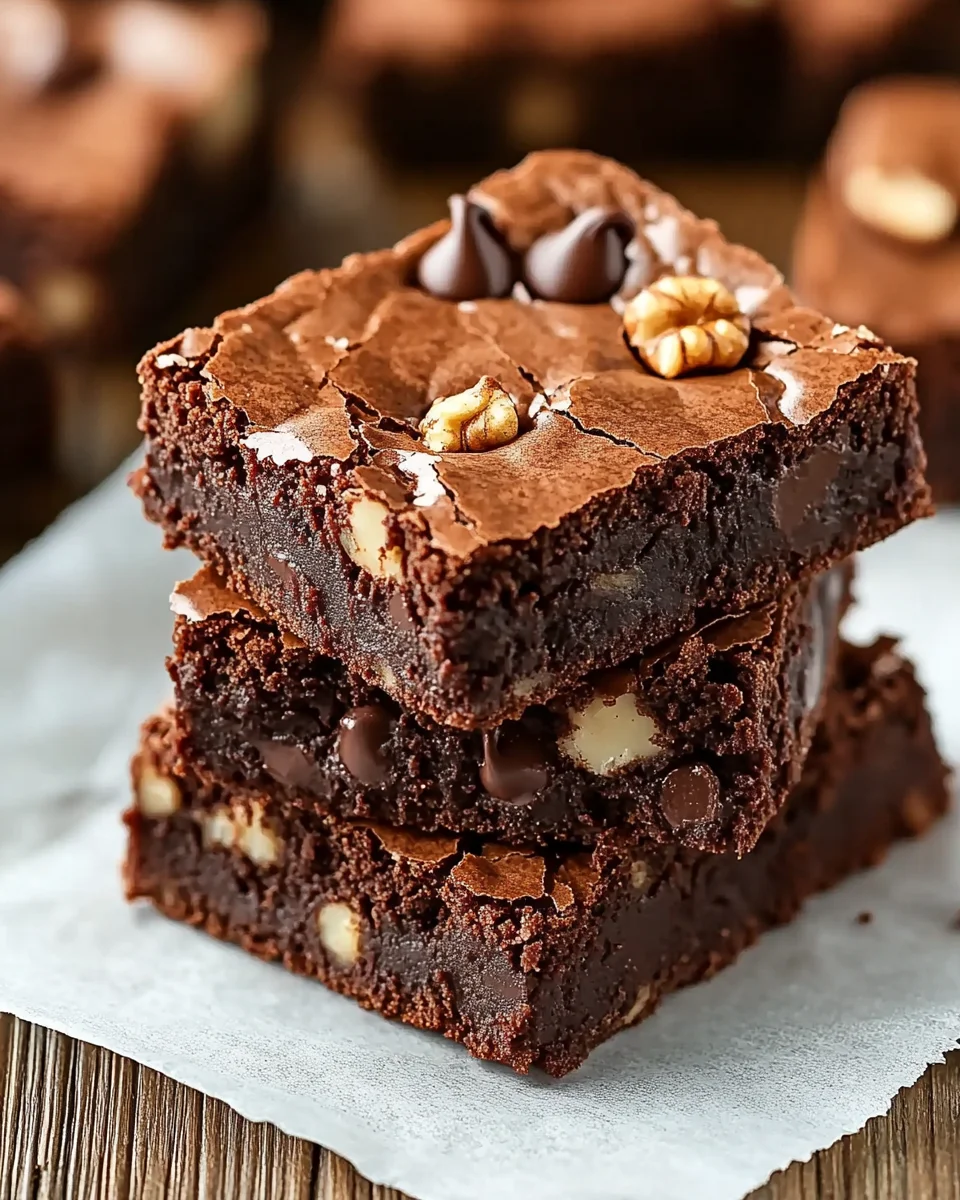 Nutella Hazelnut Brownies