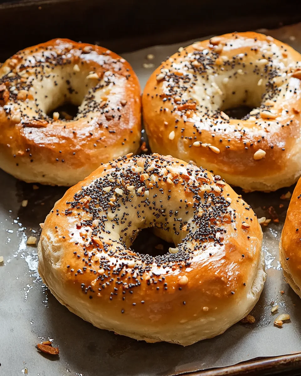 High Protein Greek Yogurt Bagels