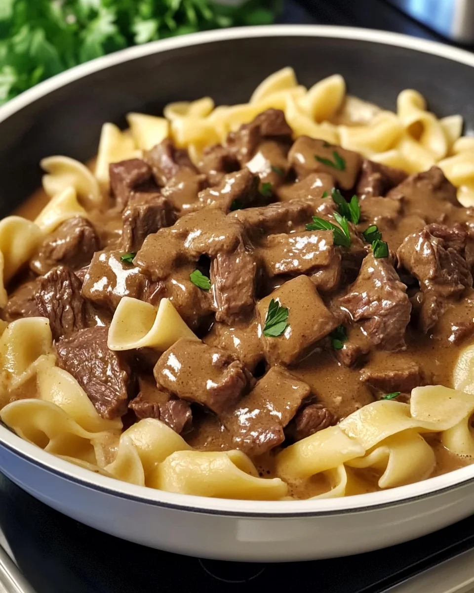 Beef Stroganoff