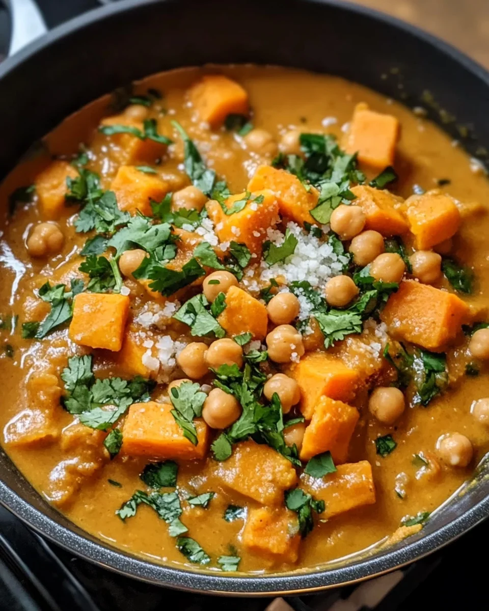 Sweet Potato and Chickpea Curry