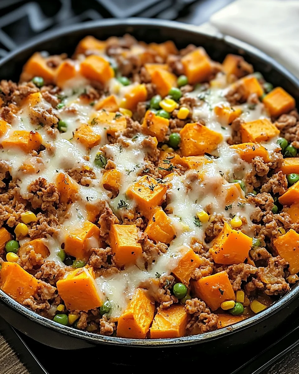 Turkey Sweet Potato Bake