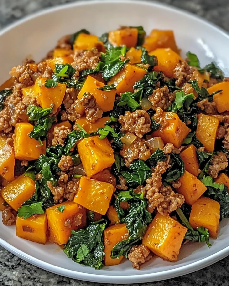Turkey Sweet Potato Skillet
