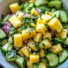 Pineapple Cucumber Salad