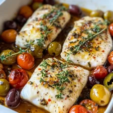 Mediterranean Baked Fish