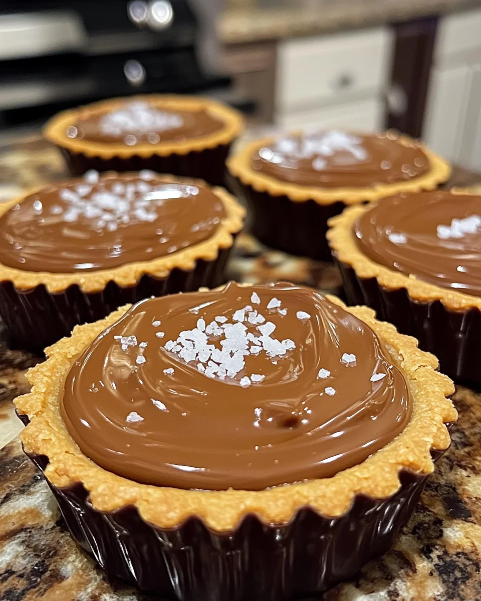 Chocolate Salted Caramel Tarts