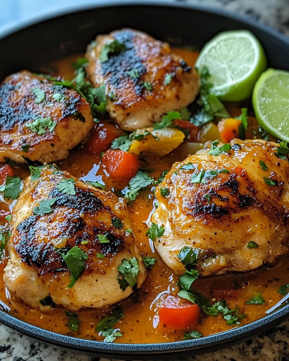 Spicy Brazilian Coconut Chicken