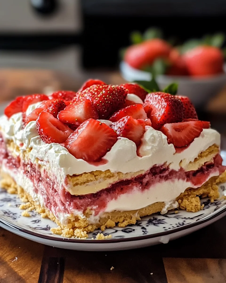 Strawberry Lasagna