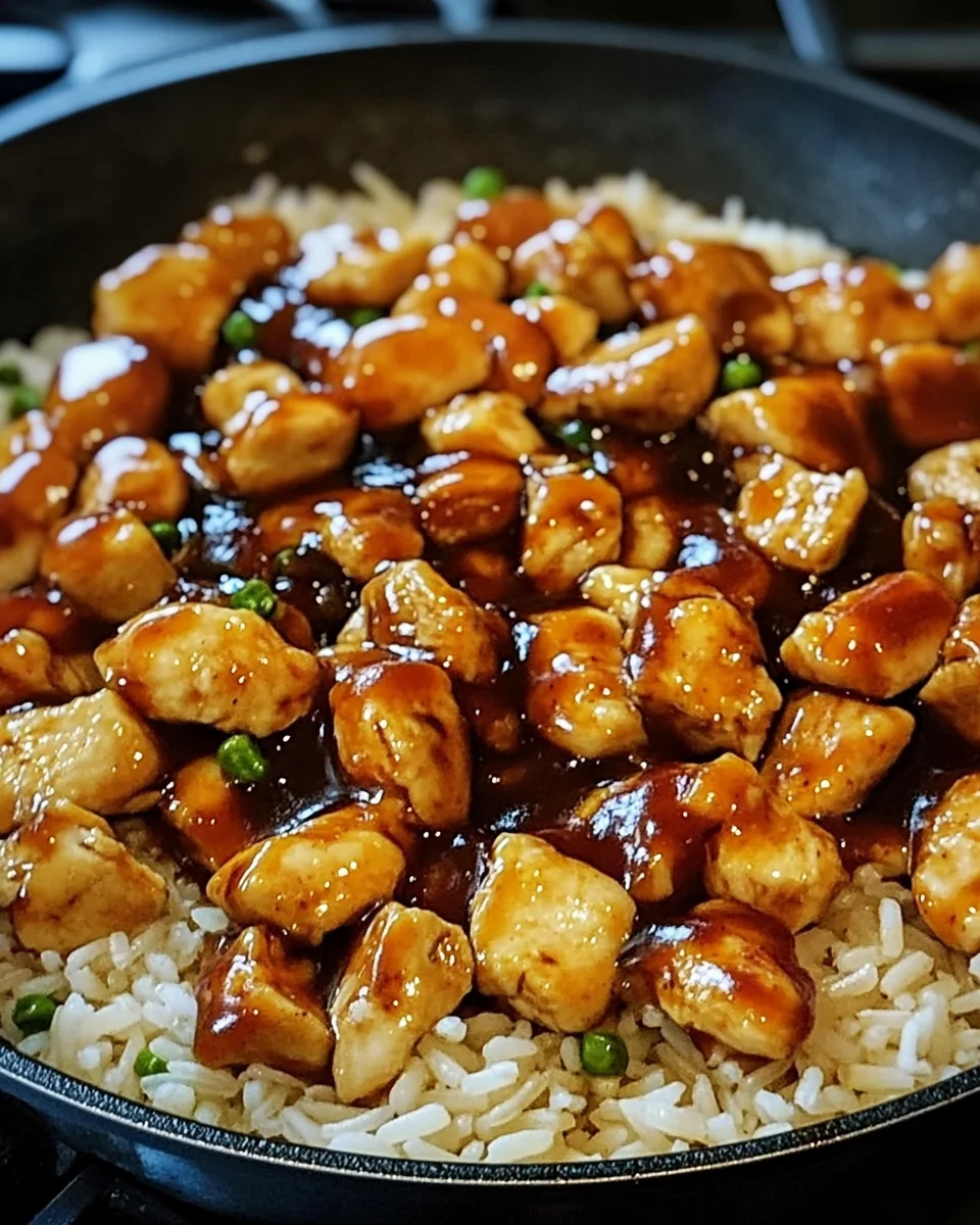 One-Pan Bold Honey BBQ Chicken Rice
