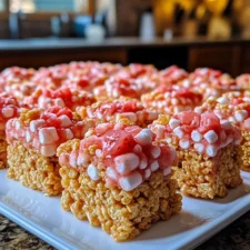 Strawberry Crunch Rice Krispie Treats