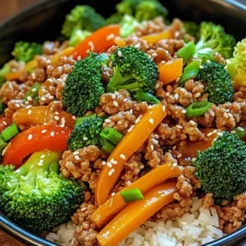 Ground Turkey Teriyaki Stir Fry: A Quick Delight!