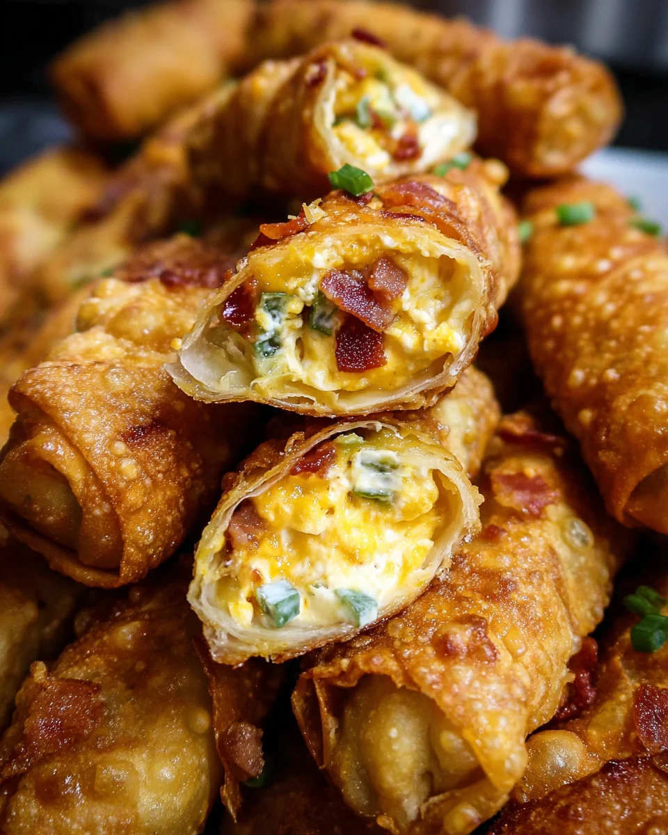 Jalapeno Popper Egg Rolls