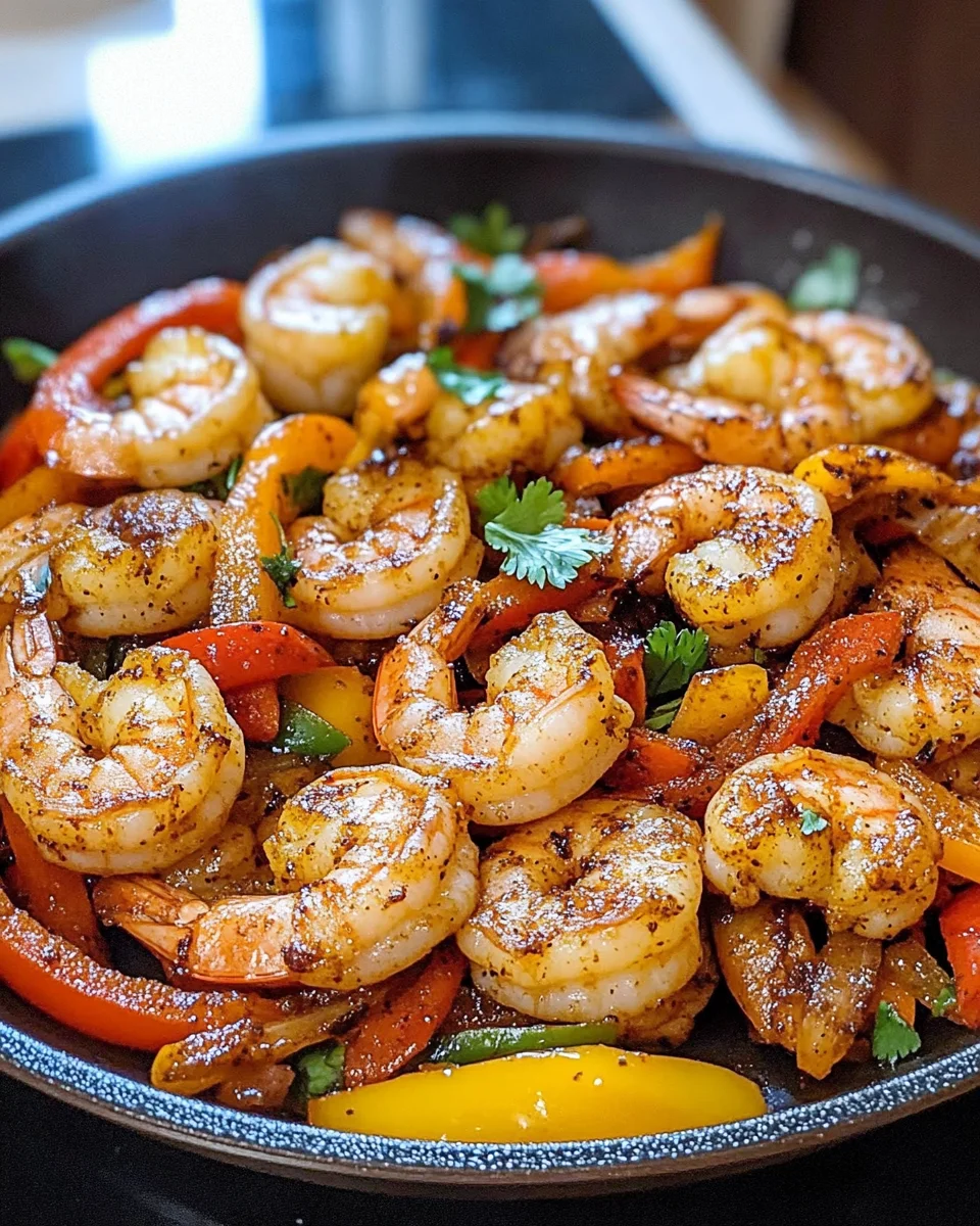 Shrimp Fajitas