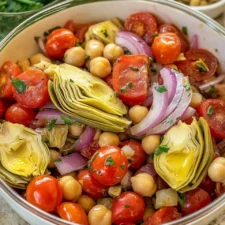 Tuscan Artichoke Tomato Salad