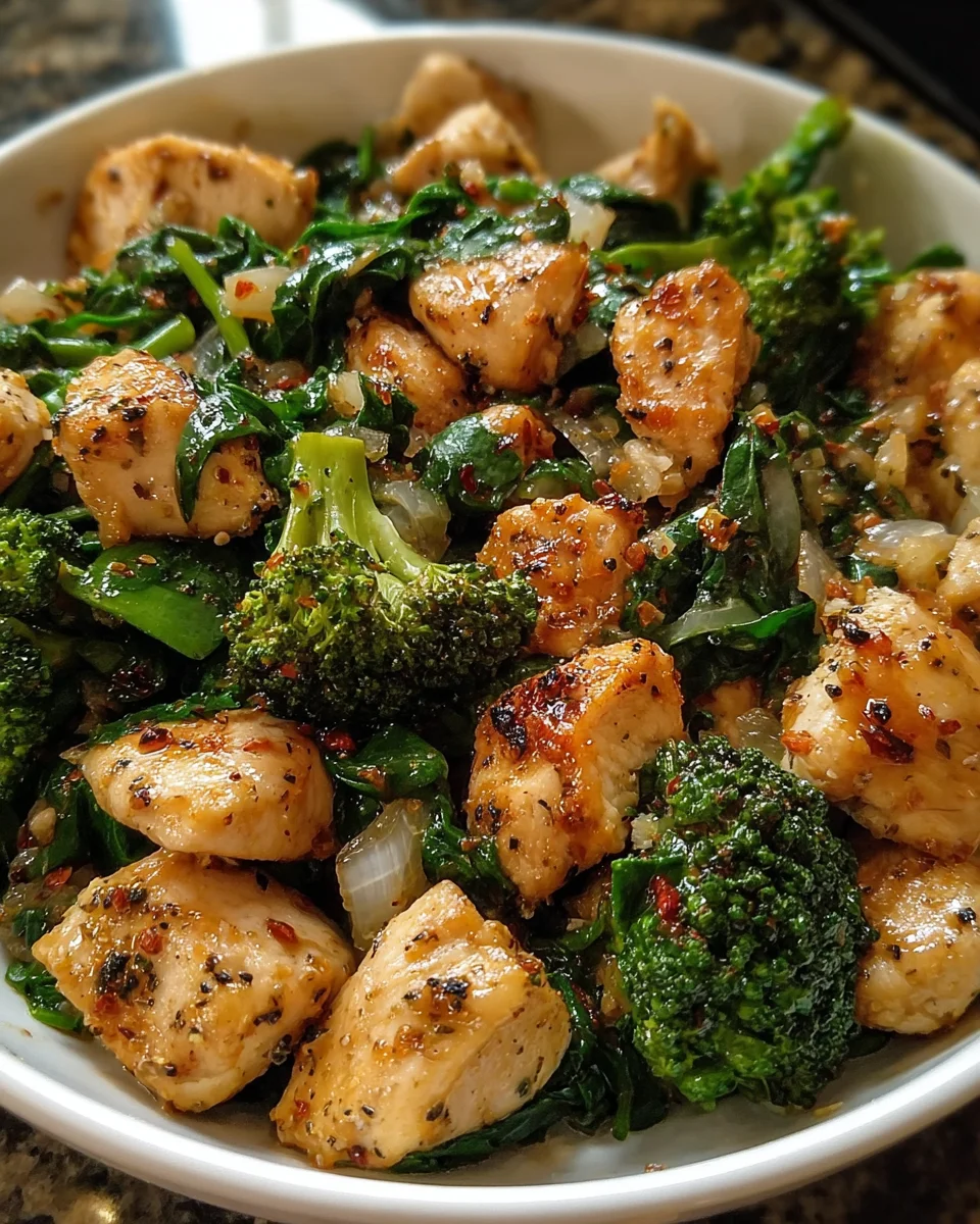 Garlic Chicken and Vegetables