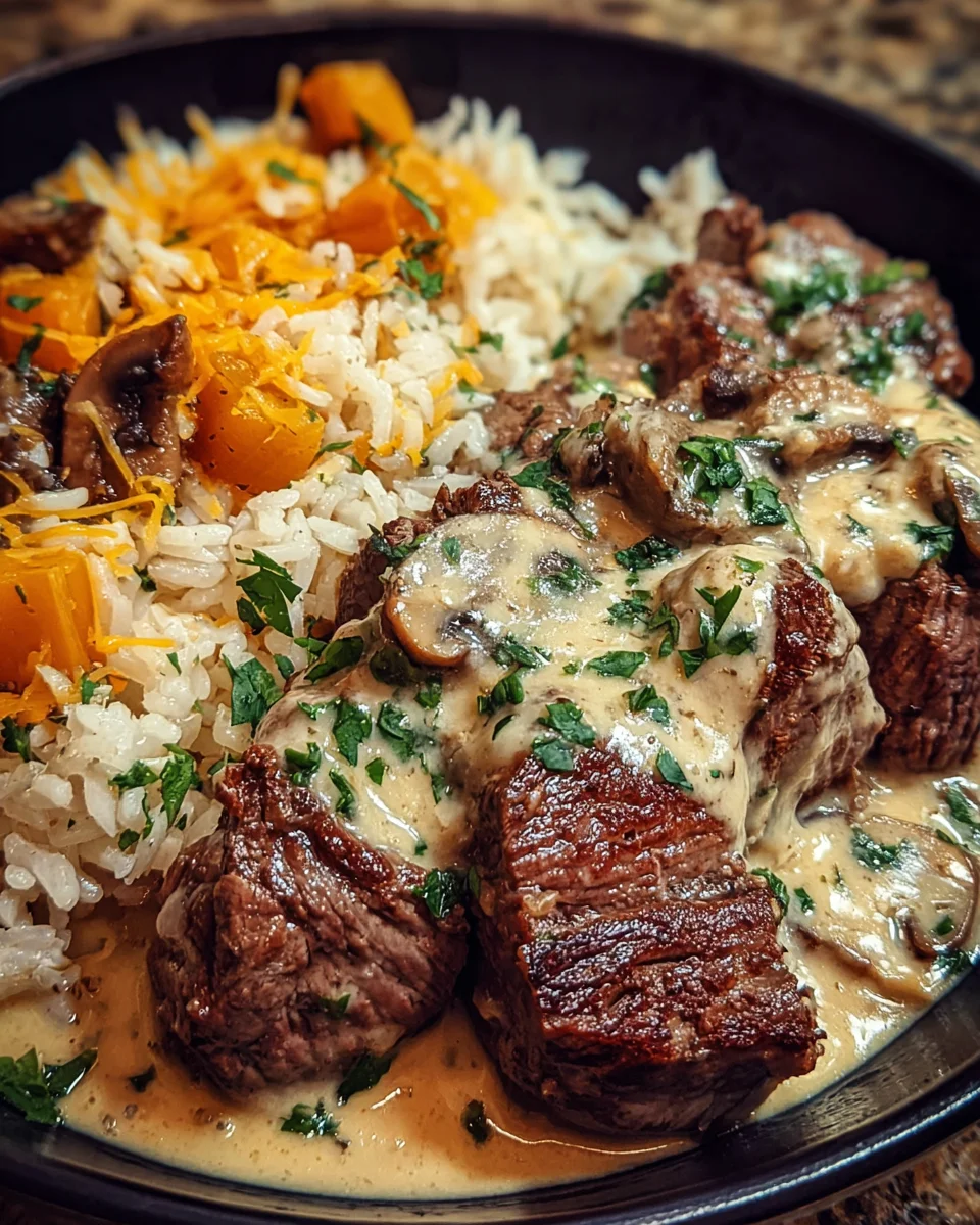 Steak & Queso Rice