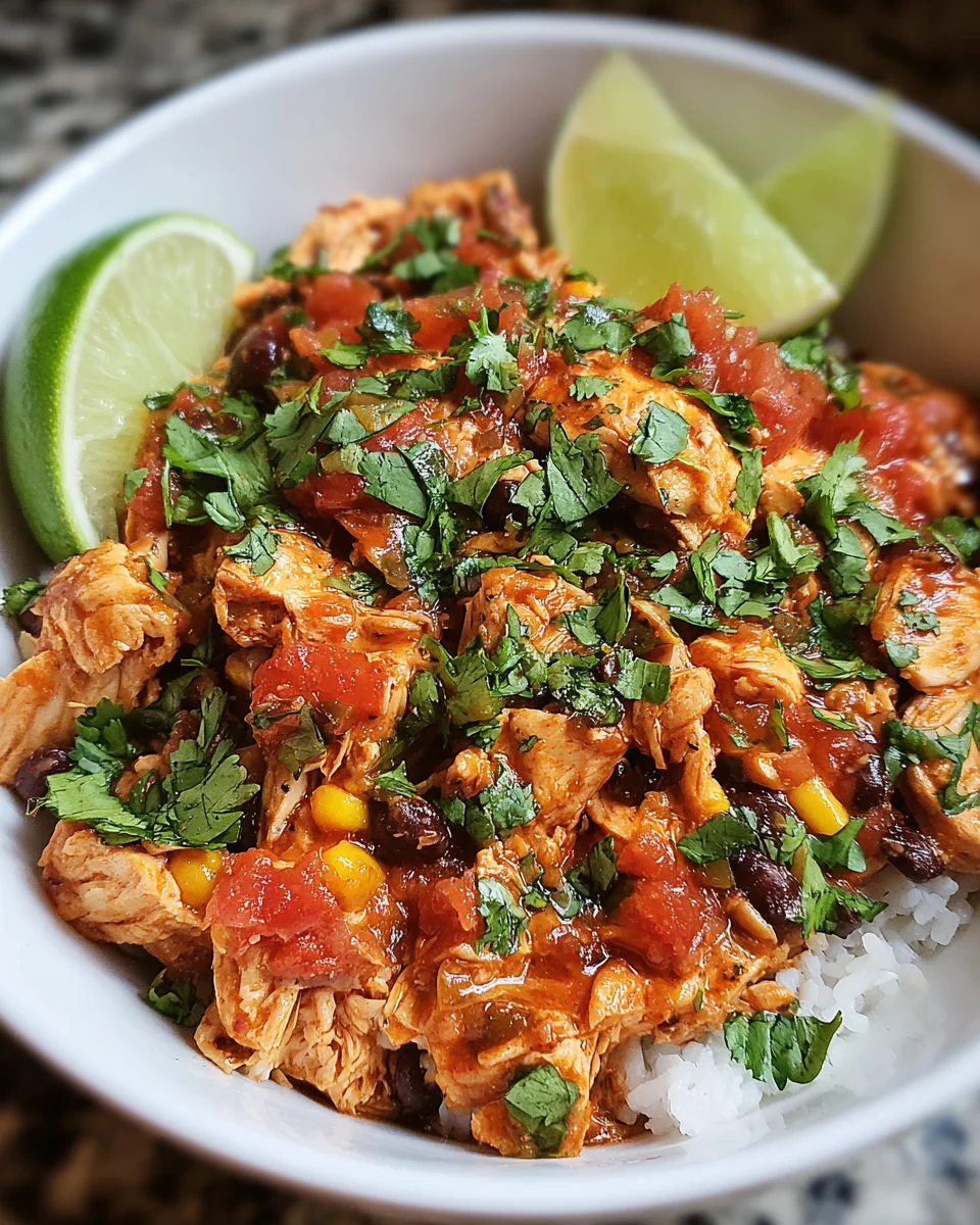 Crockpot Cilantro Lime Chicken