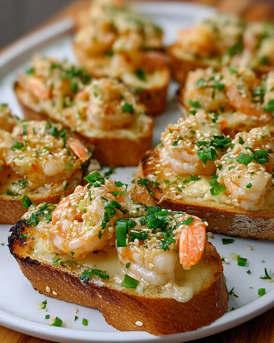 Baked Shrimp Toast