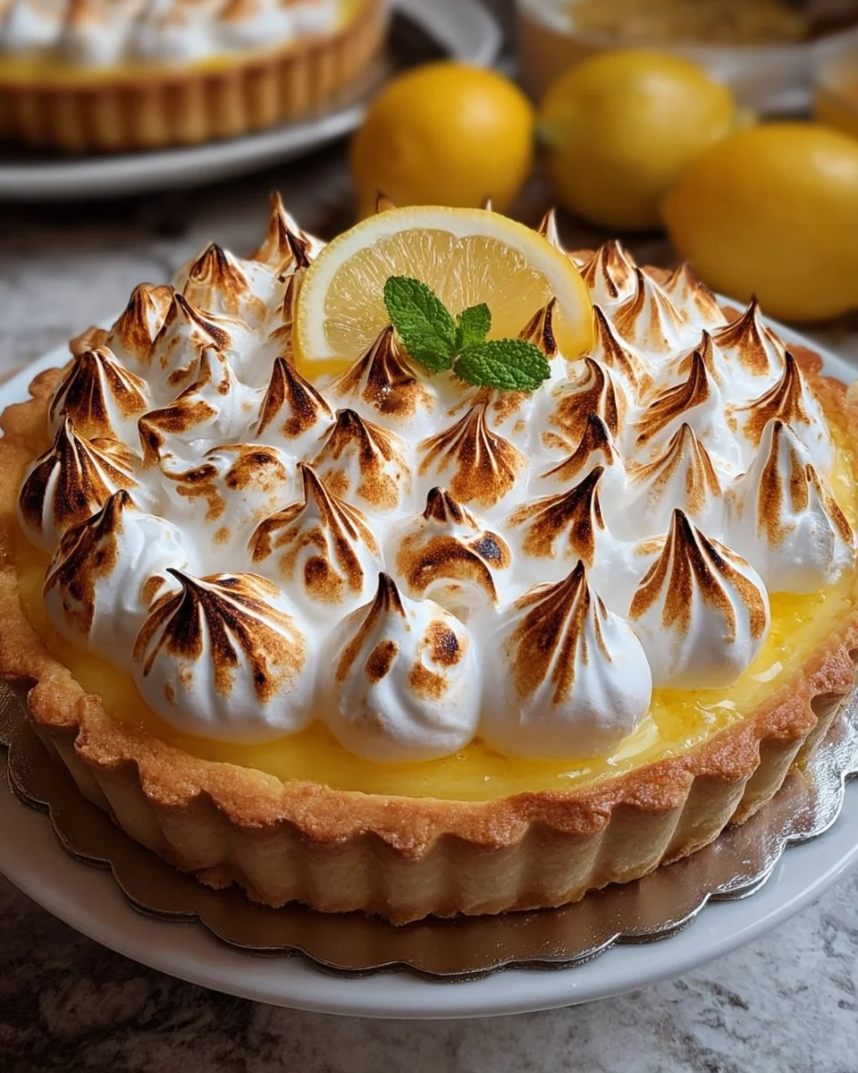 Tangy Lemon Meringue Tart