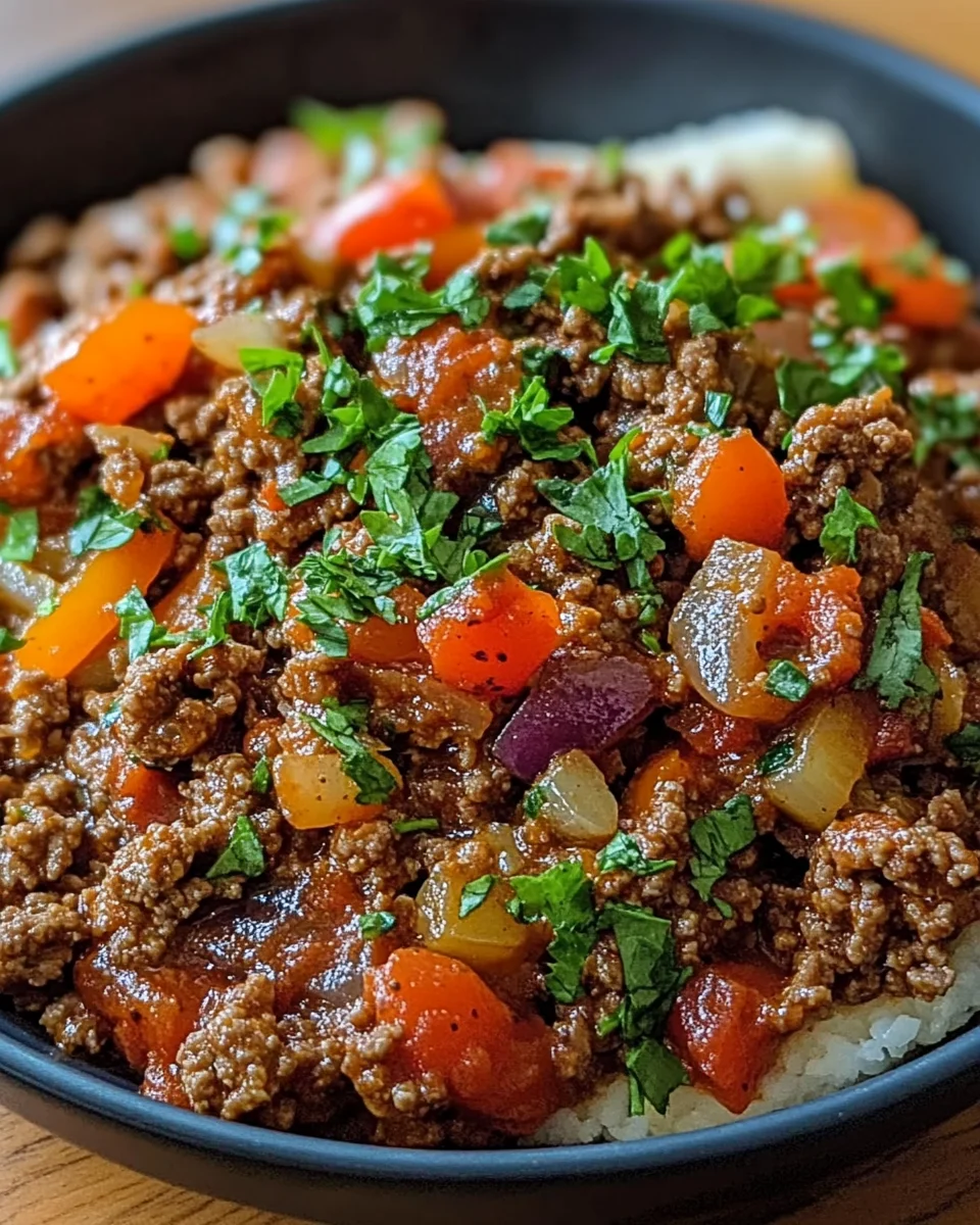 Mediterranean Ground Beef