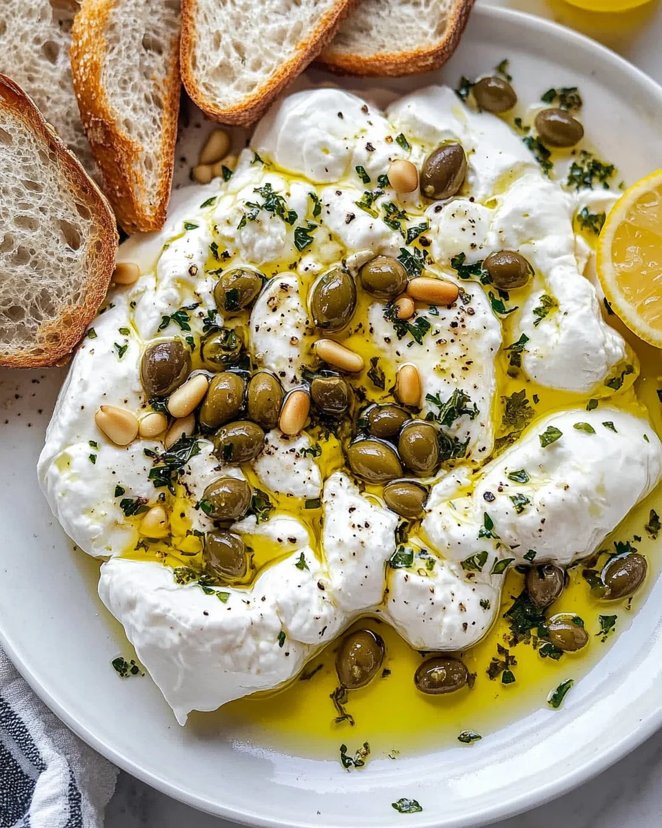 Burrata Cheese Appetizer