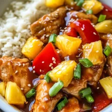 Crockpot Pineapple Chicken