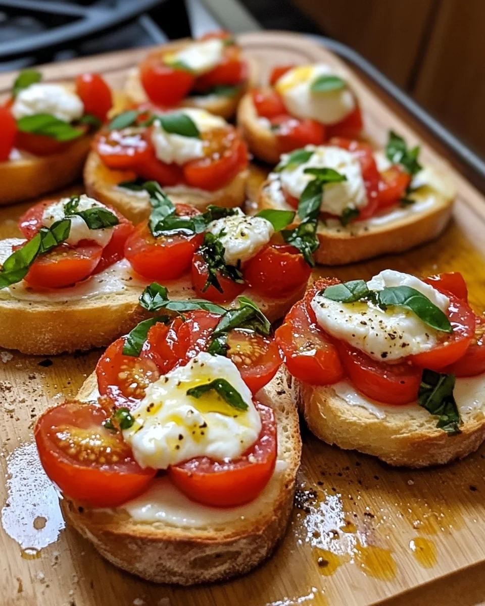 Burrata Bruschetta