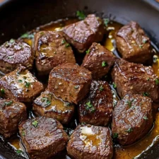 Cowboy Butter Steak Bites
