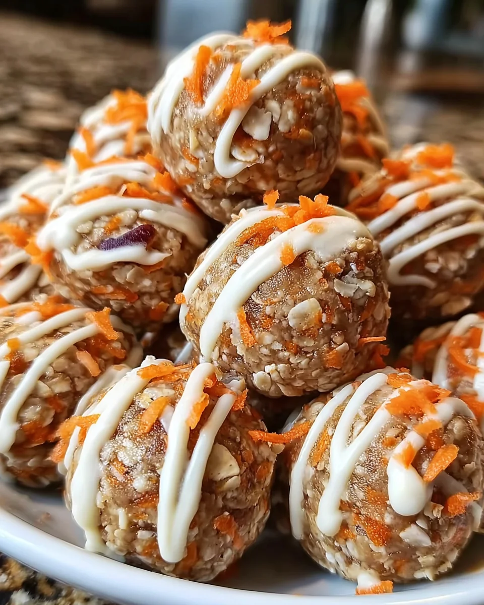 Carrot Cake Protein Bites