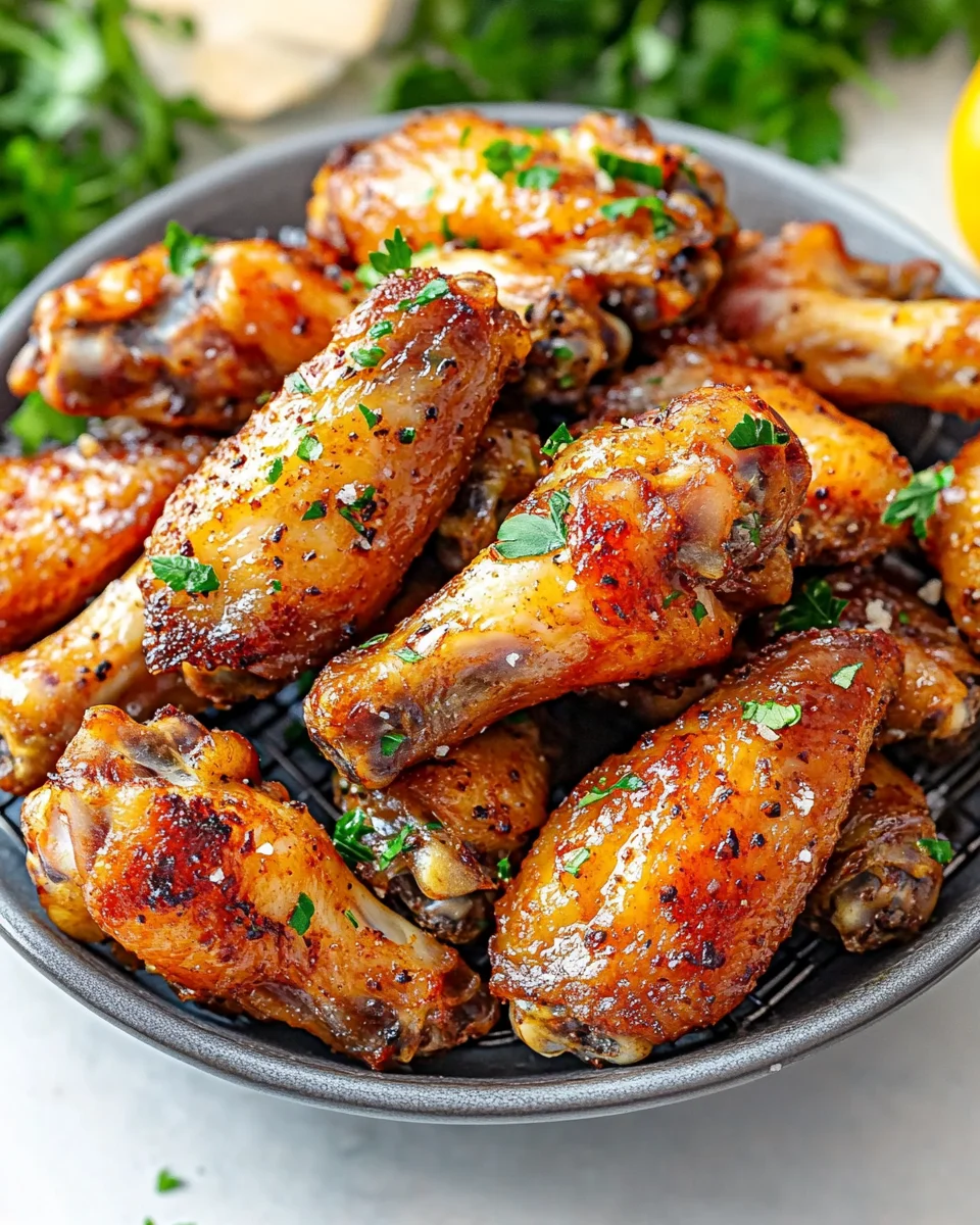 Garlic Butter Chicken Wings