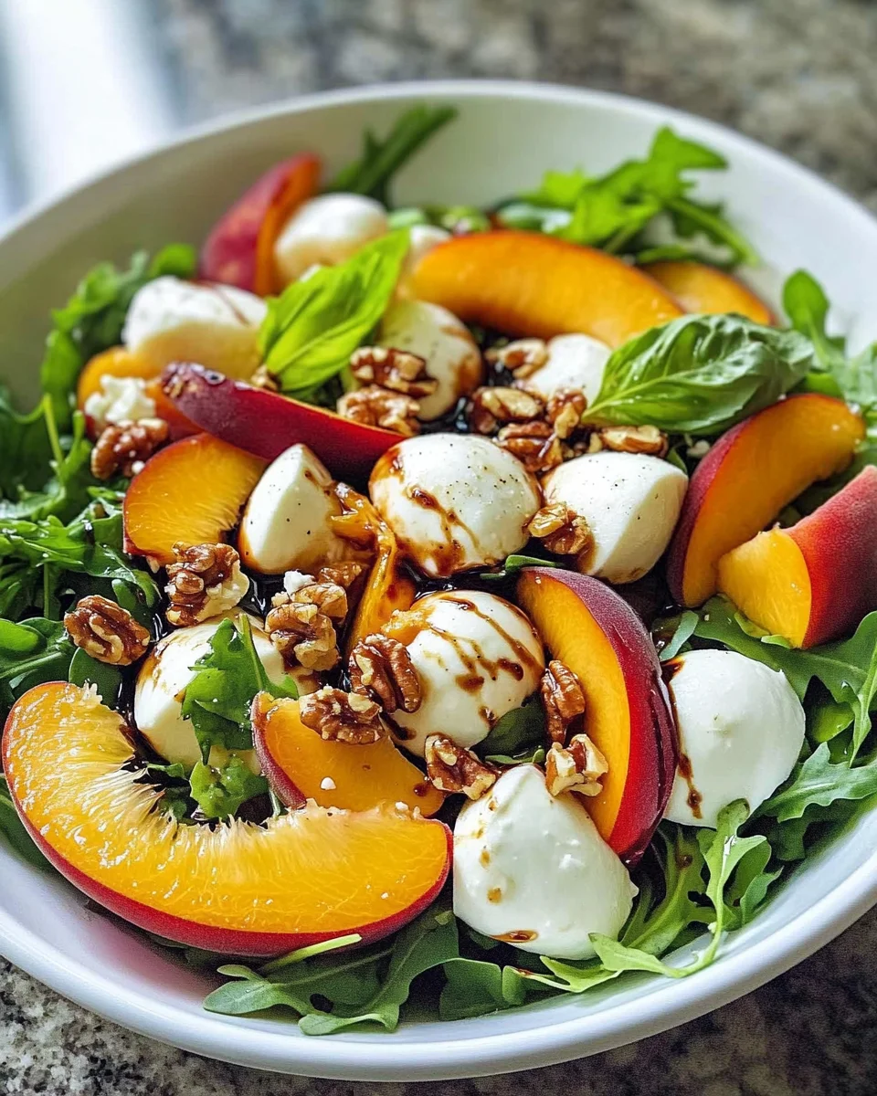 Millionaire Peach Salad