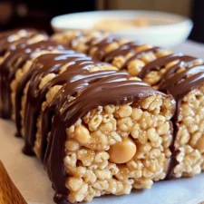Chocolate Peanut Butter Rice Krispies Roll