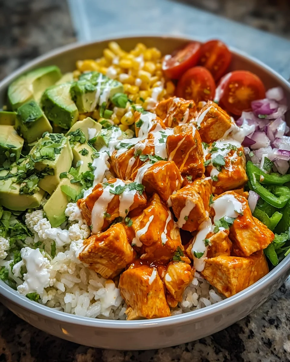 Buffalo Chicken Bowls