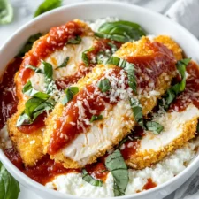 Chicken Parm Cottage Cheese Bowl