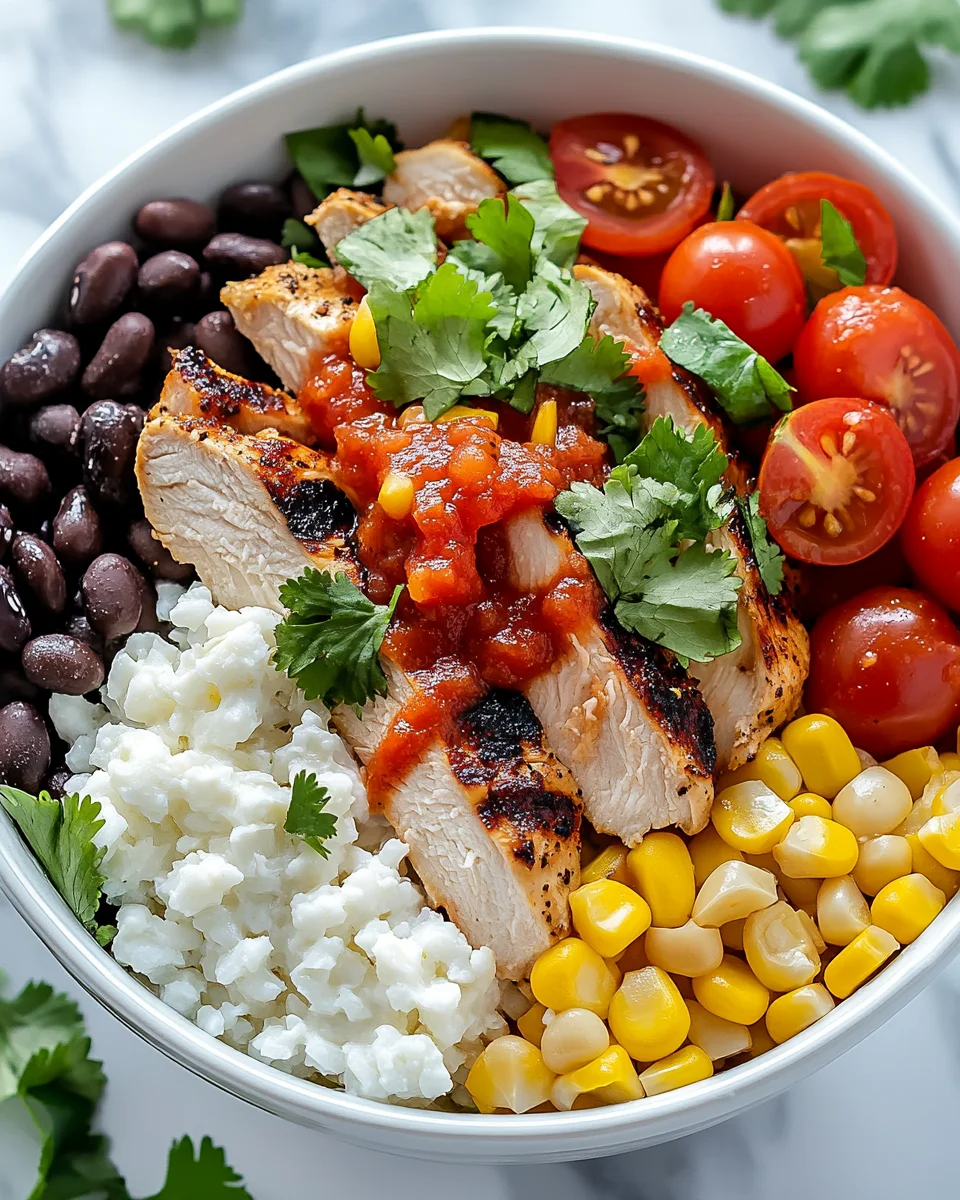 Southwest Cottage Cheese Bowl