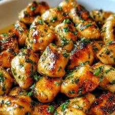Garlic Butter Chicken Bites