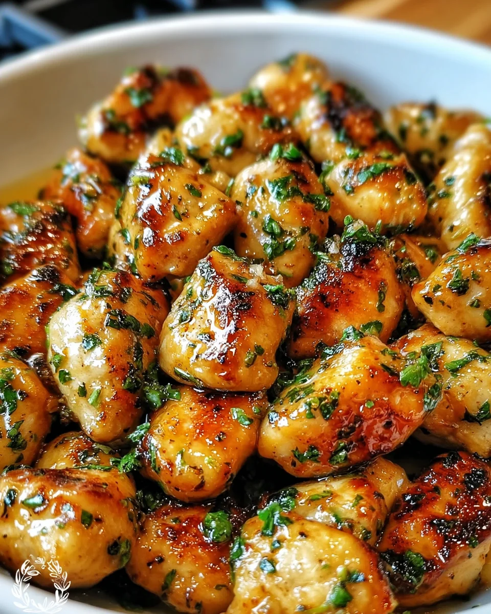 Garlic Butter Chicken Bites