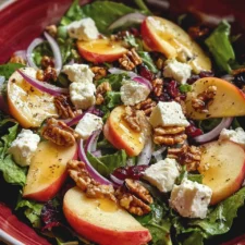 Honeycrisp Apple Feta Salad