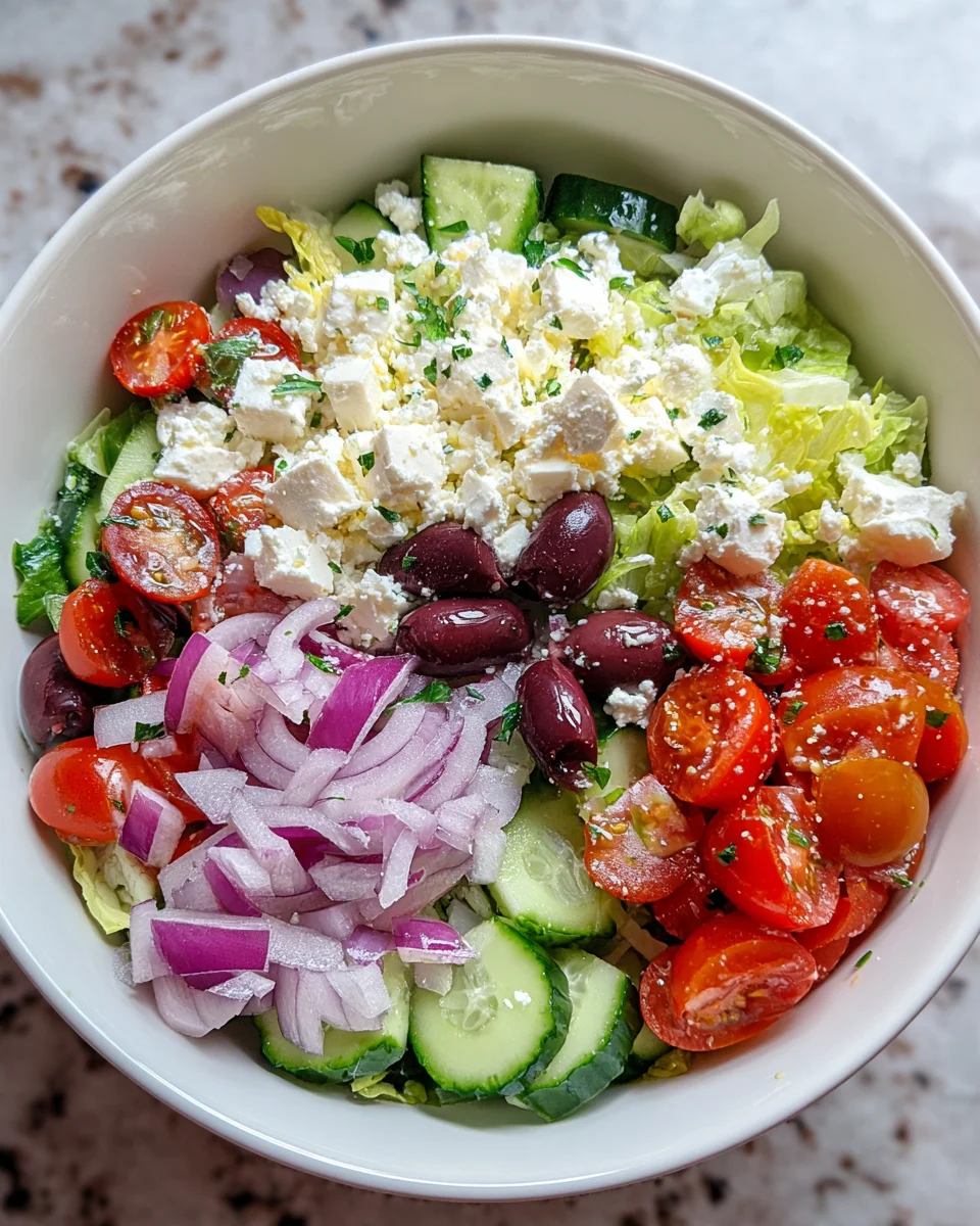 Greek Salad Cottage Cheese Bowl: A Refreshing Delight!