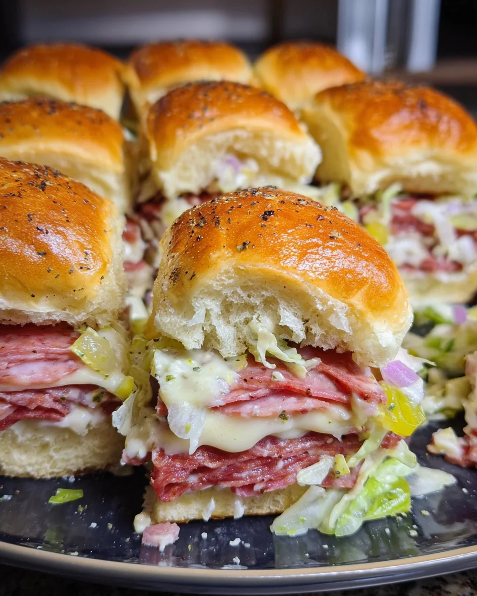 Italian sliders