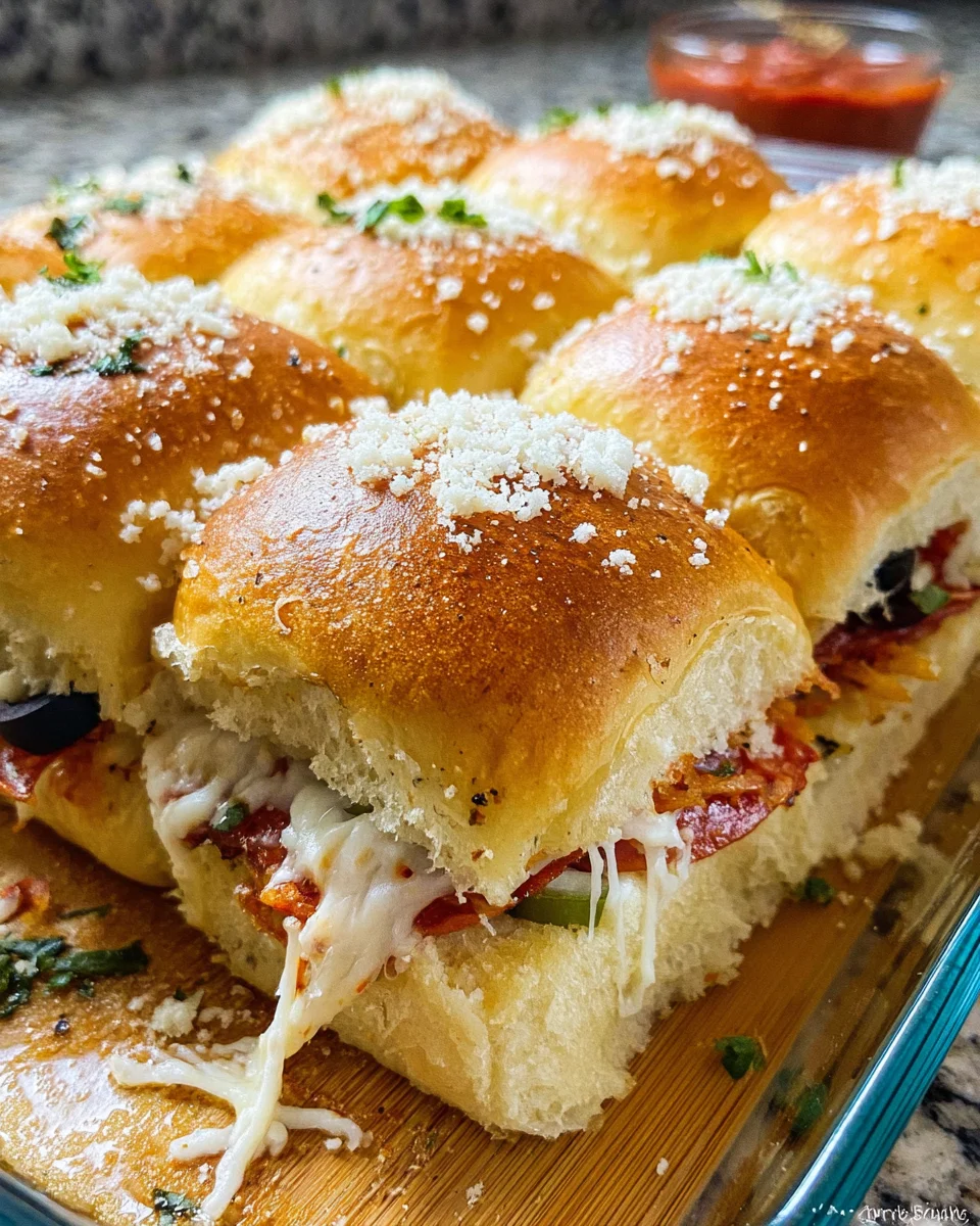 Pizza Supreme Sliders
