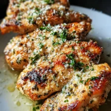 Blackstone garlic parmesan chicken