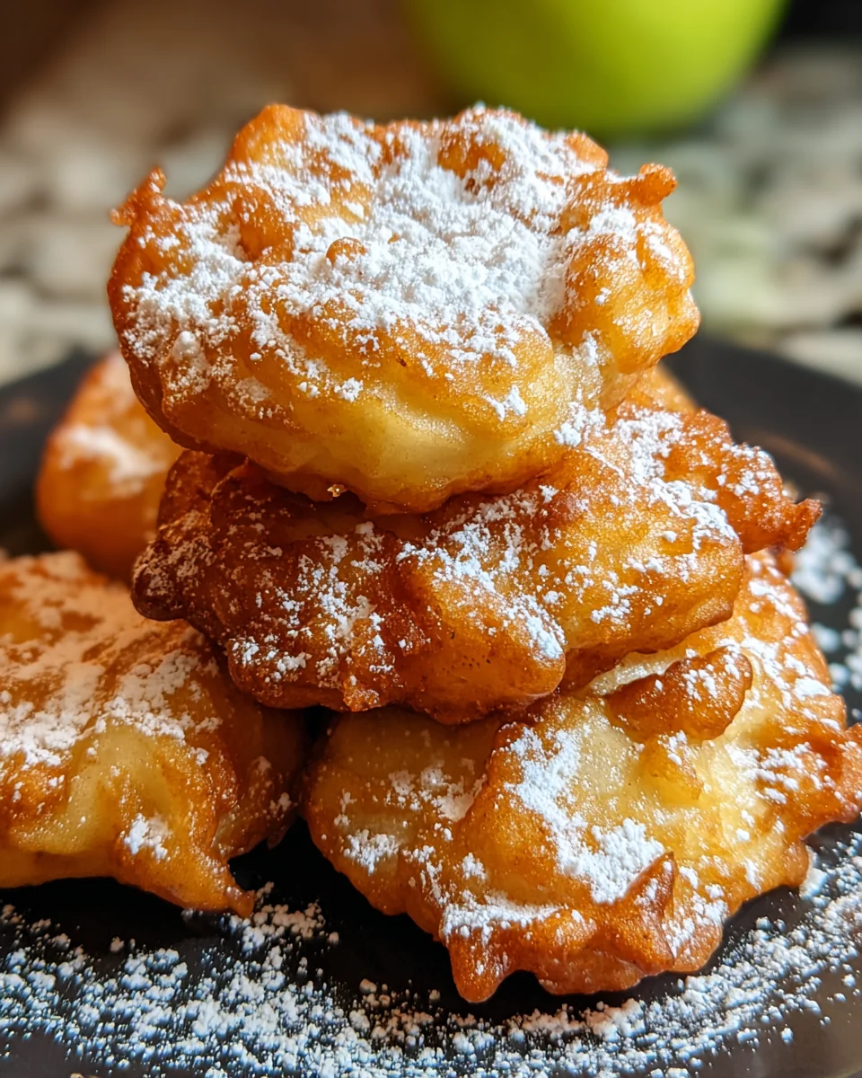 Air Fryer Apple Fritters