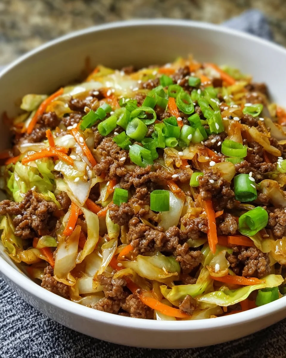 Egg Roll in a Bowl