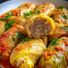 Soulful Ukrainian Cabbage Meat Rolls