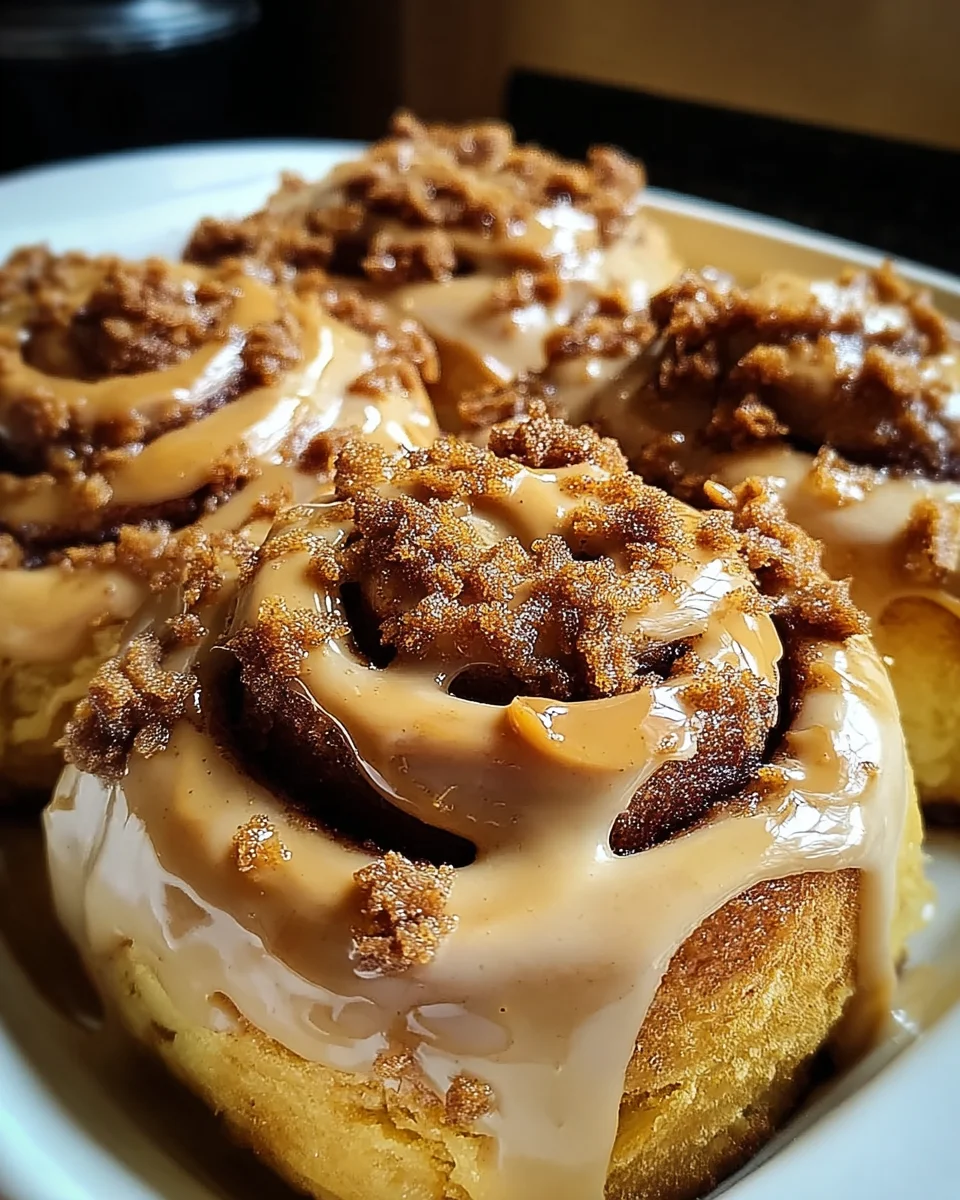 Biscoff Cookie Butter Cinnamon Rolls