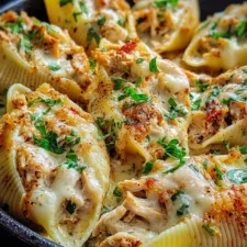 Creamy Cajun Chicken Stuffed Shells