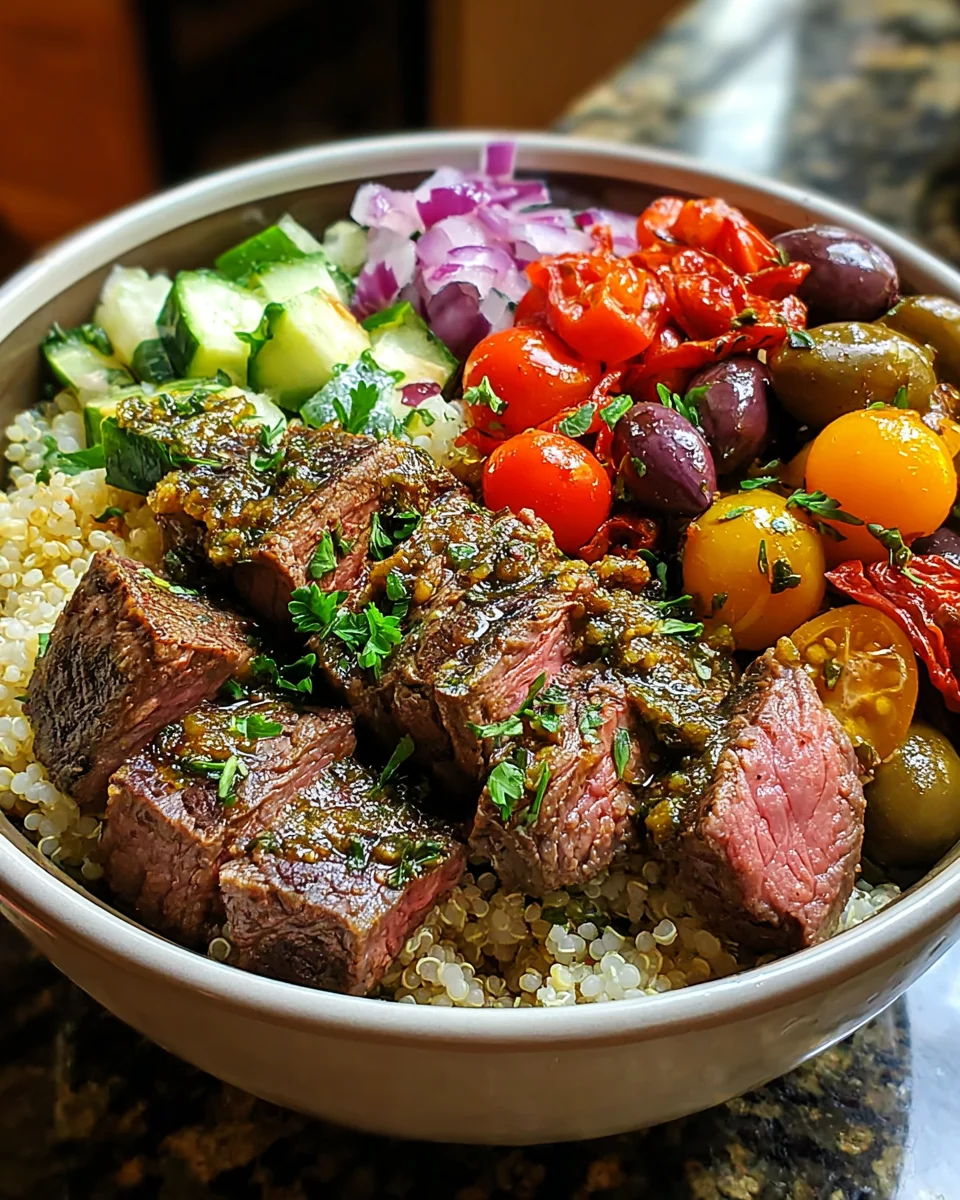 Mediterranean Steak Bowl