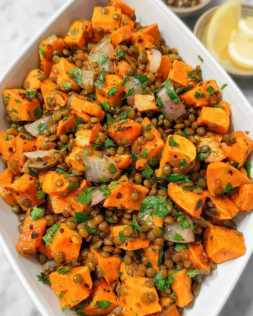 Lentil Sweet Potato Salad: A Delicious, Healthy Delight!